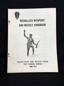 Vietnam War Ranger Recoilless Weapons Handbook