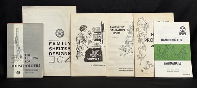 Vietnam War Fallout Shelter Books