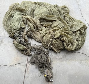 Vietnam War Green Airborne Parachute