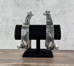 Kelly Montana Cowboy Bull Rider Spurs