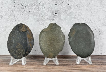 Ancient Thule Inuit Alaskan Eskimo Slate Ulu Knife