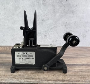 B&K Model H Floral Stemming Machine