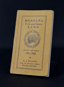1945 1946 Montana Fish and Game Laws