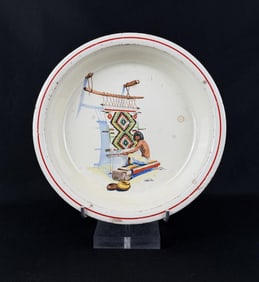 Homer Laughlin Kitchen Kraft Pueblo Pattern Bowl