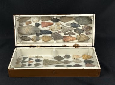 Collection of Ancient Indian Arrowheads