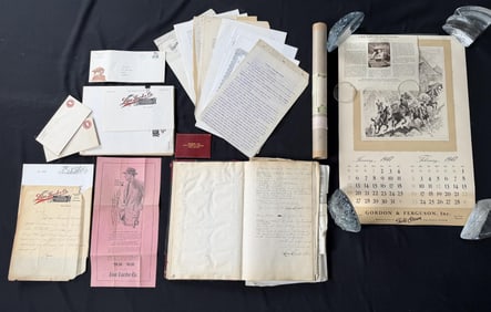 Large Collection of Montana Paper Ephemera