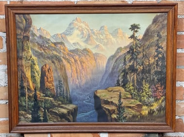 Garnet Bancroft Fox GB Fox Print