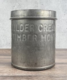 Boulder Creamery Big Timber Montana Cream Can