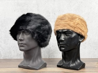 Vintage Mink Fur Hats