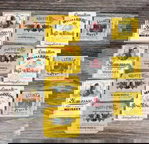 Bateman Switzer Great Falls Whiskey Wine Labels