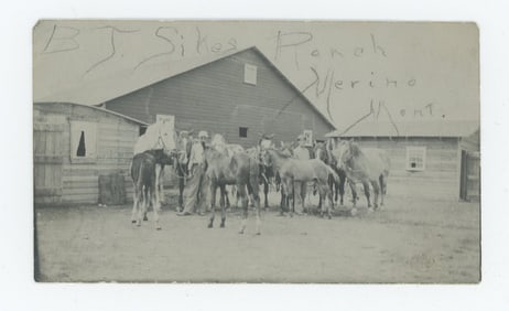 BJ Sikes Ranch Merino Montana Ghost Town Photo