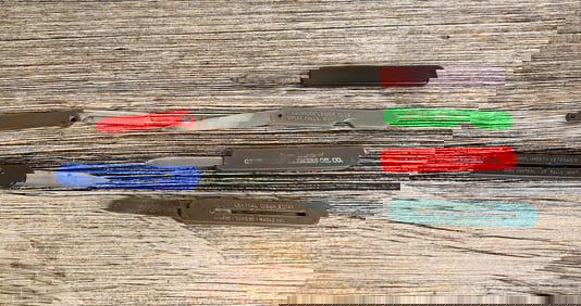 Group of Advertising Slide Pocket Knives