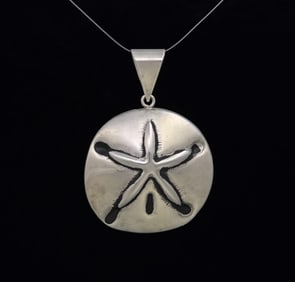 Sterling Silver Sand Dollar Pendant