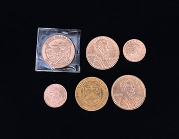 Collection of Copper Rounds