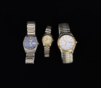Collection of Seiko Quartz Watches