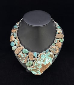 Sterling Silver Michigan Float Copper Necklace