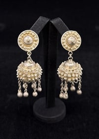 Sterling Silver Belly Dancer Earrings