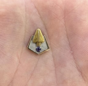 10k Gold Anaconda Copper Mining Company Pin