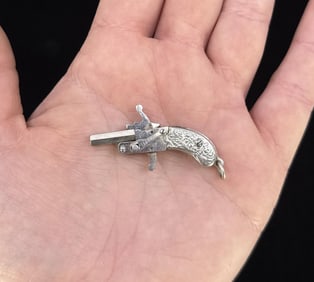 Victorian Cap Pistol Keychain