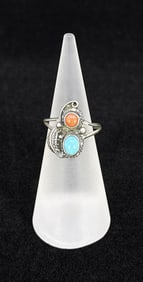 Navajo Sterling Silver Turquoise Ring