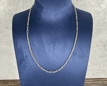 Sterling Silver Chain Link Necklace
