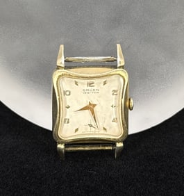 Vintage Gruen Veri-Thin Gold Filled Ladys Watch