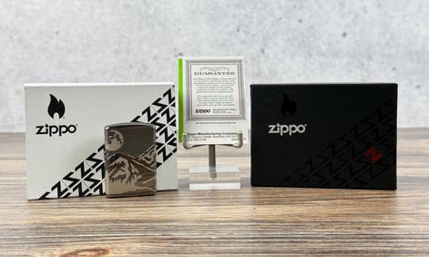 Zippo Mountain Design Lighter 49299