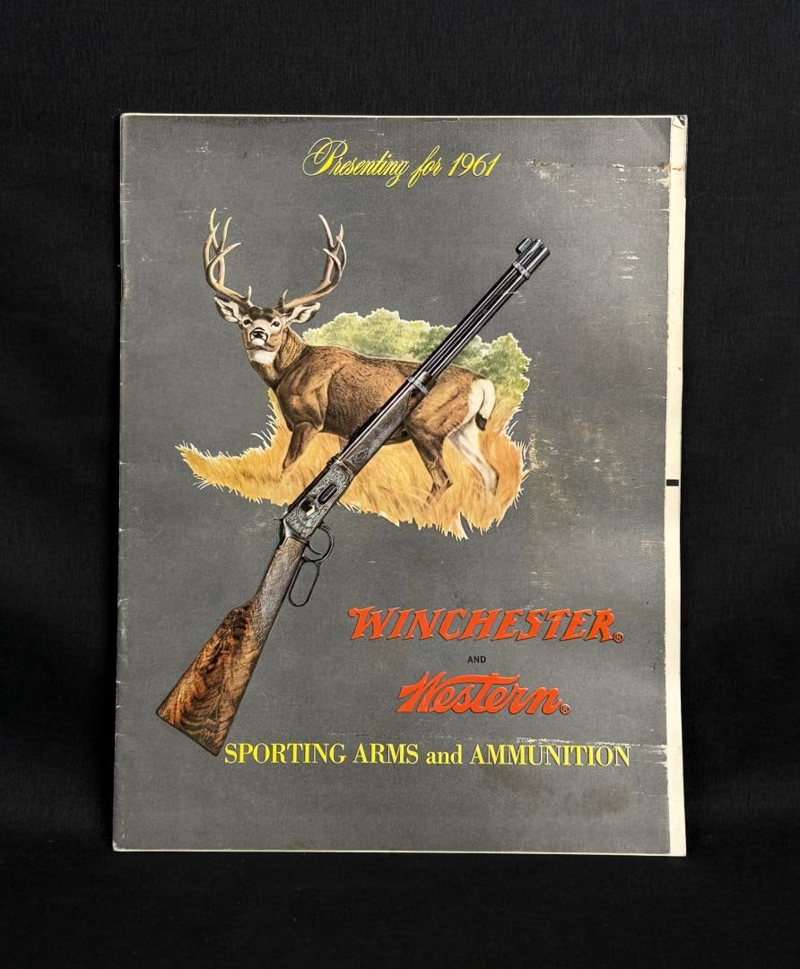 1961 Winchester Arms and Ammunition Catalog: Nice original example.