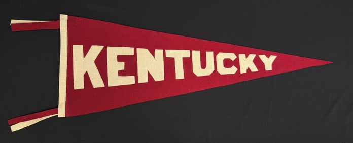 Kentucky Sewn Souvenir Felt Pennant