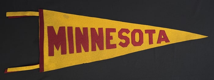 University of Minnesota Souvenir Felt Pennant