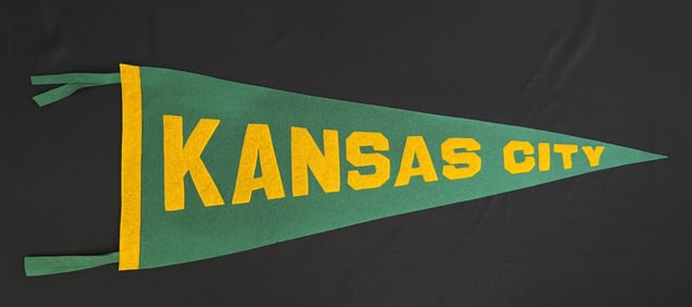 Kansas City Sewn Souvenir Felt Pennant