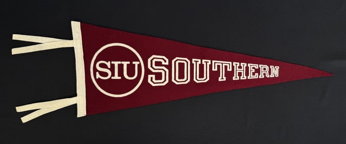SIU Southern Illinois University Souvenir Pennant