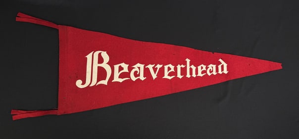 Beaverhead Montana Souvenir Felt Pennant