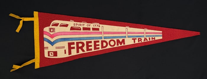 Spirit of 1776 Freedom Train Souvenir Felt Pennant