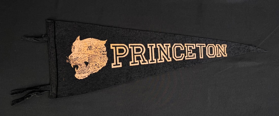 Princeton University Souvenir Felt Pennant: 23" by 8".