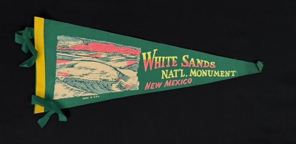 White Sands National Monument Souvenir Pennant