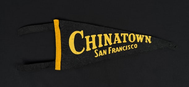 Chinatown San Francisco Souvenir Felt Pennant