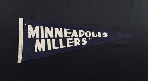 Minneapolis Millers Baseball Souvenir Felt Pennant