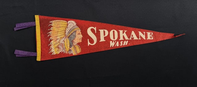 Spokane Washington Souvenir Felt Pennant