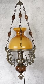 Mid Century French Pendant Lamp Chandelier