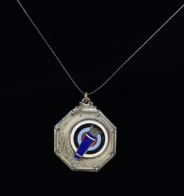 Sterling Silver Archery Award Medal