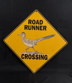 Road Runner Crossing Sign