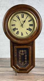 Japanese Takano Regulator Wall Clock