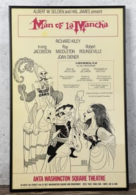 Man of La Mancha Musical Play Poster