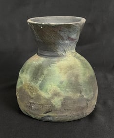 Raku Pottery Vase