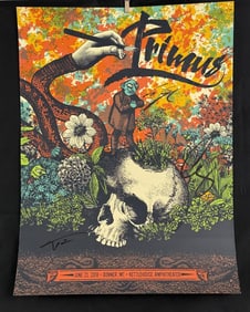 Signed Primus Band Poster Bonner Montana 2018