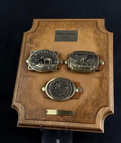 Bob Scriver Montana Belt Buckle Collection