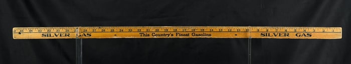 Montana Silver Gasoline Company Gas Yard Stick