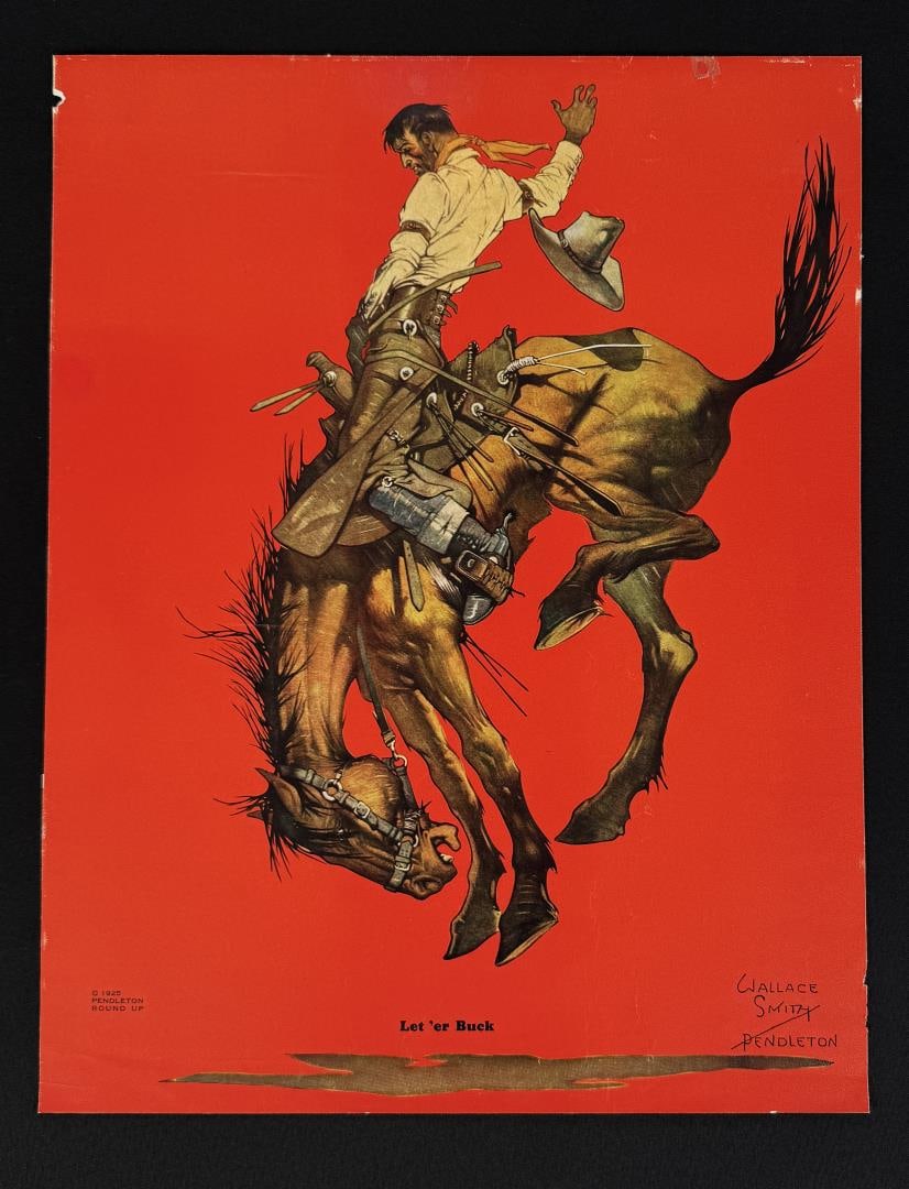 Pendleton Roundup Let Er Buck Poster (1 of 6)