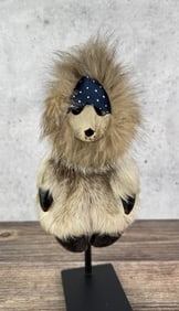 David Hendren Alaska Eskimo Caribou Shaman Mask